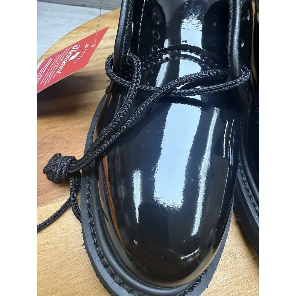 Women's  7 Thorogood Shoes Uniform Classics Poromeric Oxford 831-6027 Black NEW